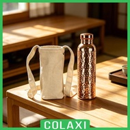 [Colaxi] Bottle Portable Handcrafted Drinkware Copper Bottle for  Backpacking Outdoor