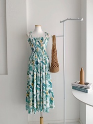 [SOON2DLE] Hawaiian resort couple look set - (smoke)tropical (smoke)bandana (smoke)white (smoke)blac