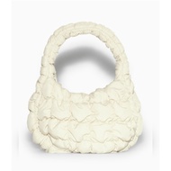 7T COS bag womens quilted shoulder mini cloud bag blue 2022 winter new product candy color underarm