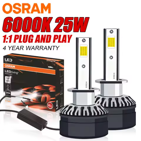 OSRAM Original H1 LED Headlight Bulb Mini 50W ETI-CLW Chips H1 CANBUS LED Car Light Turbo Fan Auto L