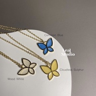 (A-G28/29/30) Butterfly Gold Necklace