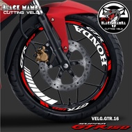 CUTTING STICKER RIM GTR - STICKER LIST VARIATION TIRE/VELG HONDA GTR 16