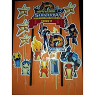 Cake Topper SLUGTERRA (Custom Name)