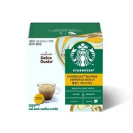 星巴克 - Starbucks Blonde Espresso 黃金烘焙咖啡膠囊 (3284) [適用於NESCAFÉ® Dolce Gusto® 咖啡機]