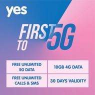 Yes Prepaid Discover FT5G 5G Sim Pack Plan Card Free 10GB Data 4G Internet 30 Days SimCard Micro Nan