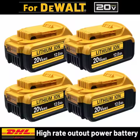 Original 18Ah/6Ah/3Ah 20V Battery For DeWalt replaceable DCB184 DCB200 DCF892 DCF845 DCF850 DCF911 D