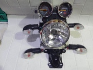 Paket Komplit Batok Lampu Depan RX KING Lampu Depan Bulat Hitam RX KING Spedometer RX KING Breket Du