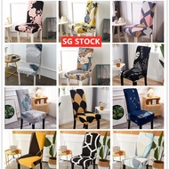 SG*Chair Cover/ Dining chair cover/Dining Chair Cover Elastic/chair cover seat cover/chair cover ela