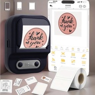 Portable Label Thermal Printer Small Mini Printer Pocket Printer Inkless Bluetooth Printer Similar t