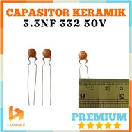 3.3nf ceramic capacitor 3n3 332 50v