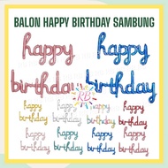 Happy Birthday Balloon Set Latin Happy Birthday Foil Balloon/