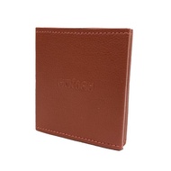 棕色皮革口罩收納盒【Mask-03】