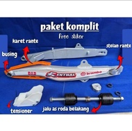 swing arm bebek gtx/ swing arm trail bebek rakitan