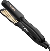 DSHOW Crimping Iron Hair Crimper for Hair-Volumizing Crimper with Titanium Ceramic Plates, 5 Temp Se