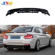 ABS Car Accessories Rear Diffuser For BMW 2 Series F22 M Sport 14-17 Body Kits Rear Lip Bumper Prote