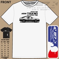 TOYOTA AE86 SHIRT, AE86 SPRINTER TRUENO, V27X CLOTHING, CAR SHIRT, D128 V1