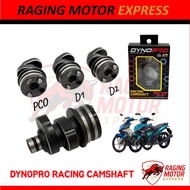 DYNOPRO RACING CAMSHAFT PCO D1 D2 FOR STANDARD SPEC 57MM - 65MM