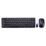 LOGITECH ชุดคีย์บอร์ดและเมาส์ไร้สาย รุ่น MK220