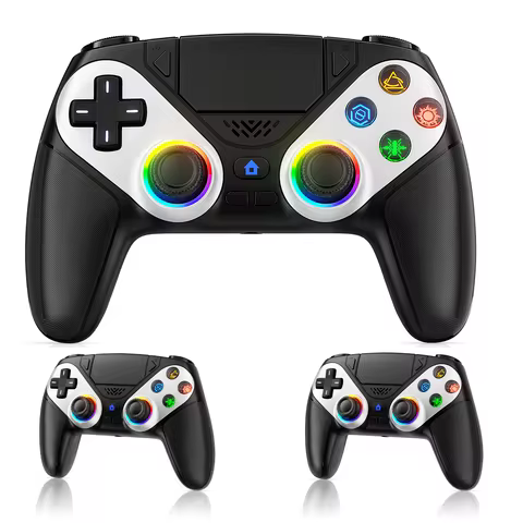 Bluetooth Gamepad For Playstation 5 Wireless Controller PS5 Console Gaming Controller With Turbo Dua