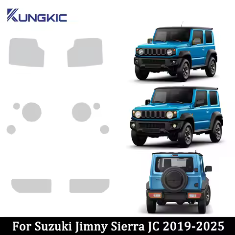 For Suzuki Jimny JB64 Sierra JB74W 2019-2023 Headlight Rearview Protection Film Car Sticker Anti-scr