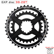 จานโซ่คู่ GOLDIX GXP 36-26T 38-28T MTB 50-34/52-36/53-39T ห่วงโซ่รถจักรยานจานจักรยานเสือหมอบ9/10/11/