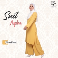 kurung blouse FAZALINA COLLECTION ayesha suit (preloved) SIZE L