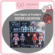 🔥Ready stock🔥5pcs Five Nights At Freddy's FNAF Sister Location PVC Action Figure Toys Bonnie Foxy Fa