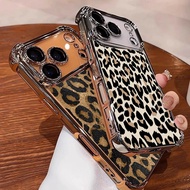Fashion Leopard Print Phone Case For OPPO Reno 15F 15 Pro Max A60 A58 A54 A38 A18 A17 A17K A16 A16S 