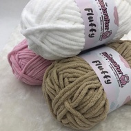 Thehandcrafter fluffy knitting yarn towel yarn