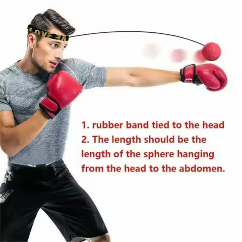 Quick Response Reflex Speed Training Speed Reflex Fight Ball Fight Boxeo Ball Exercise Head Band Box