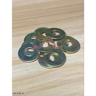 Yellow Iron PlateRing M10/M12 / Ring Yellow Iron Washer PlateWP M10/M12