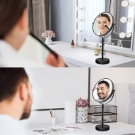 Nicesail Higher Taller Tabletop Makeup Mirror of 8 Inch, 5X Magnified Makeup Mirror Countertop Stand