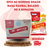 Spix Mi Goreng Snack Rasa Sambal Balado 9 g × 80 packs