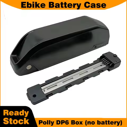 Ebike battery case Polly DP6 for 18650 battery pack 48V/52V without battery downtube style for Ebike
