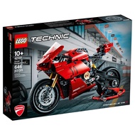 LEGO Technic Ducati Panigale V4 R 42107 Motorcycle Toy Building Kit Build Model Featuring Gearbox an