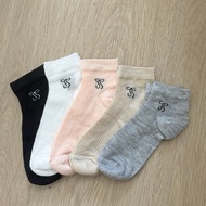 Mocorie - Anmitsu Coquette Ribbon Socks Short Pink Ribbon Coquette Socks Short Socks Coquette Ribbon