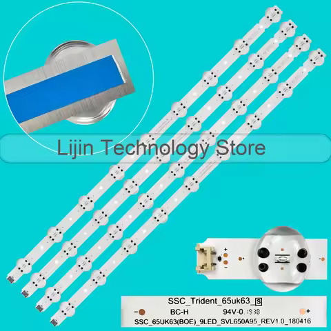 LED Strip For SSC_65UK63_Rev00_170911 65UM7100PLA 65UM7100PSA 65UM6900PUA 65UK6450PLC NC650DQG-ABGXA