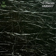 10pcs - 60cm x 60cm PVC Vinyl Marble Flooring Stickers