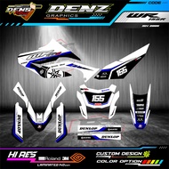 DECAL STICKER YAMHA WR 155 NEW CUSTOME NO NAME STICKER YAMHA WR 155