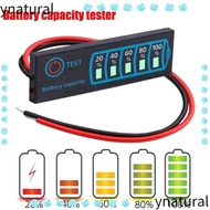 YNATURAL Battery Capacity Display Tester, DC5V-30V 2-8S Battery Level Indicator, Universal Lithium I