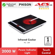 PHISON Infrared Cooker Electric Dapur Elektrik Portable Serbaguna PIC 209 PIC-209