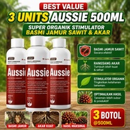 [BEST VALUE] 3 Units Aussie 500ml - Super Organik Stimulator Basmi Jamur Sawit & Akar