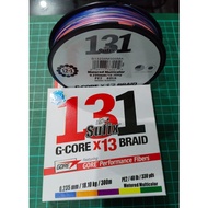 LINE STRING/ PE SUFIX 131 300Meter MULTI COLOR PE.2