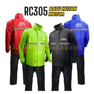 RC305 ARAI YAMAHA HD Raincoat Good Quality 2 Layer FREE Bag size M - 6XL Baju Hujan Motorcycle Rainc