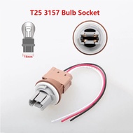 1 Set Car Light Adapter T25 3157 Bulb Holder For Ford Connector Accessories