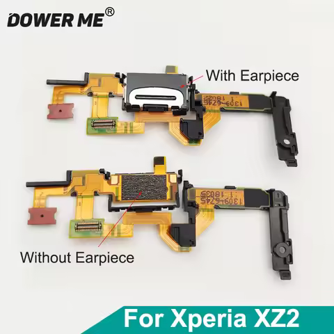 Dower Me Top Ear Speaker Earpiece Microphone Mic Light Proximity Sensor Replacement For Sony Xperia 