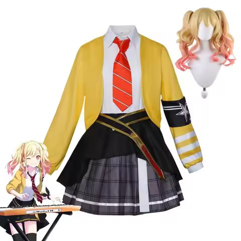 Tenma Saki Cosplay Costume Tenma Saki Wig Anime Halloween Suit