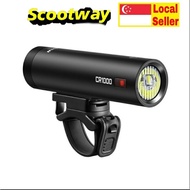 Ravemen CR1000 USB Rechargeable Bicycle Road Bike Mountain Bike Front Flashing Head Light 1000 Lumen
