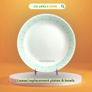 Corelle Delano Loose Replacement Plates Bowls (Sold Individually) Pinggan Mangkuk