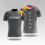 2024 The Latest Popular Philippine Flag 3D Printing Men and Women Universal XS-5XL Casual Short-sleeved T -shirts. (Summer New Full Sublimated Activewear Tshirts/Jersey)